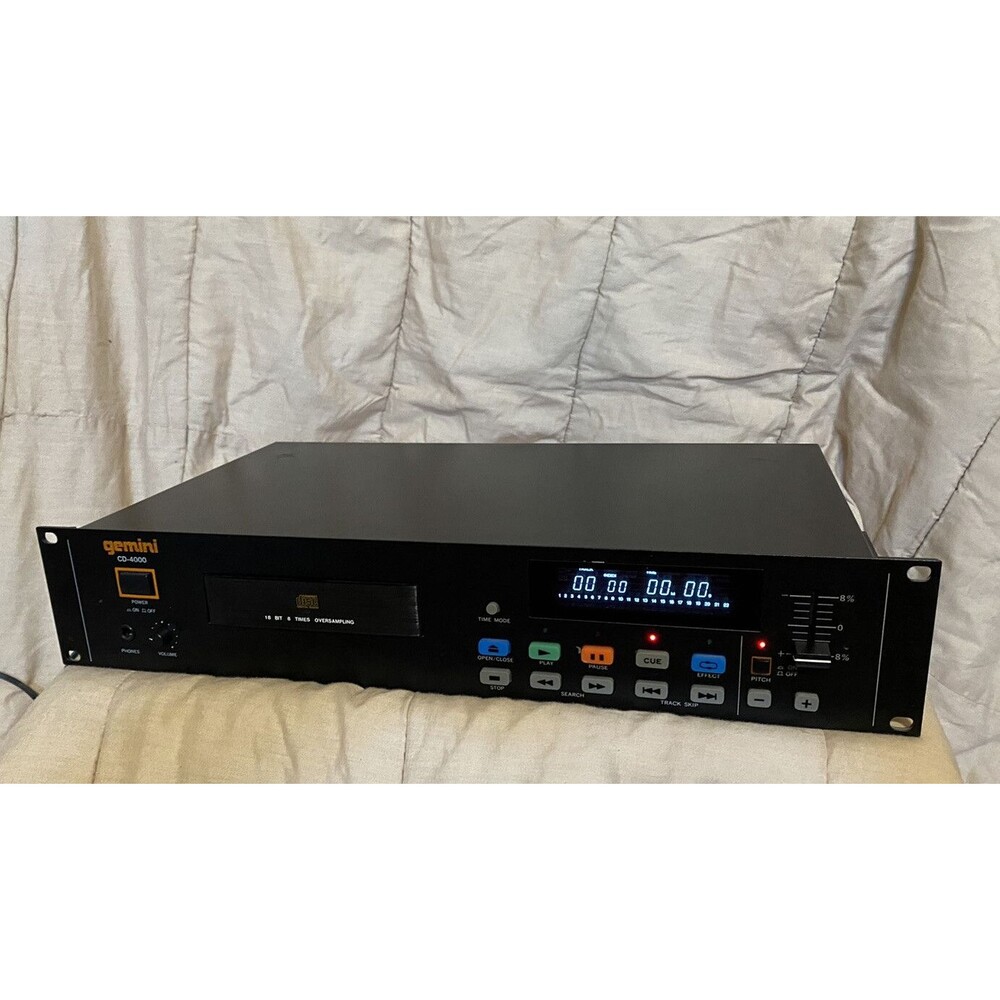 Gemini CD-4000 CD Player DJ Media Console